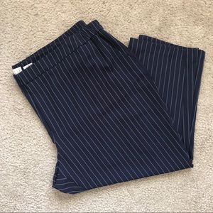 A New Day | Pinstripe Ankle Cropped Pants